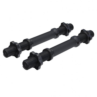 Set de barres d'haltères courtes de 35 cm avec stop-disques en étoile - Gorilla Sports France