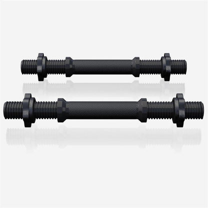 Set de barres d'haltères courtes de 35 cm avec stop-disques en étoile - Gorilla Sports France