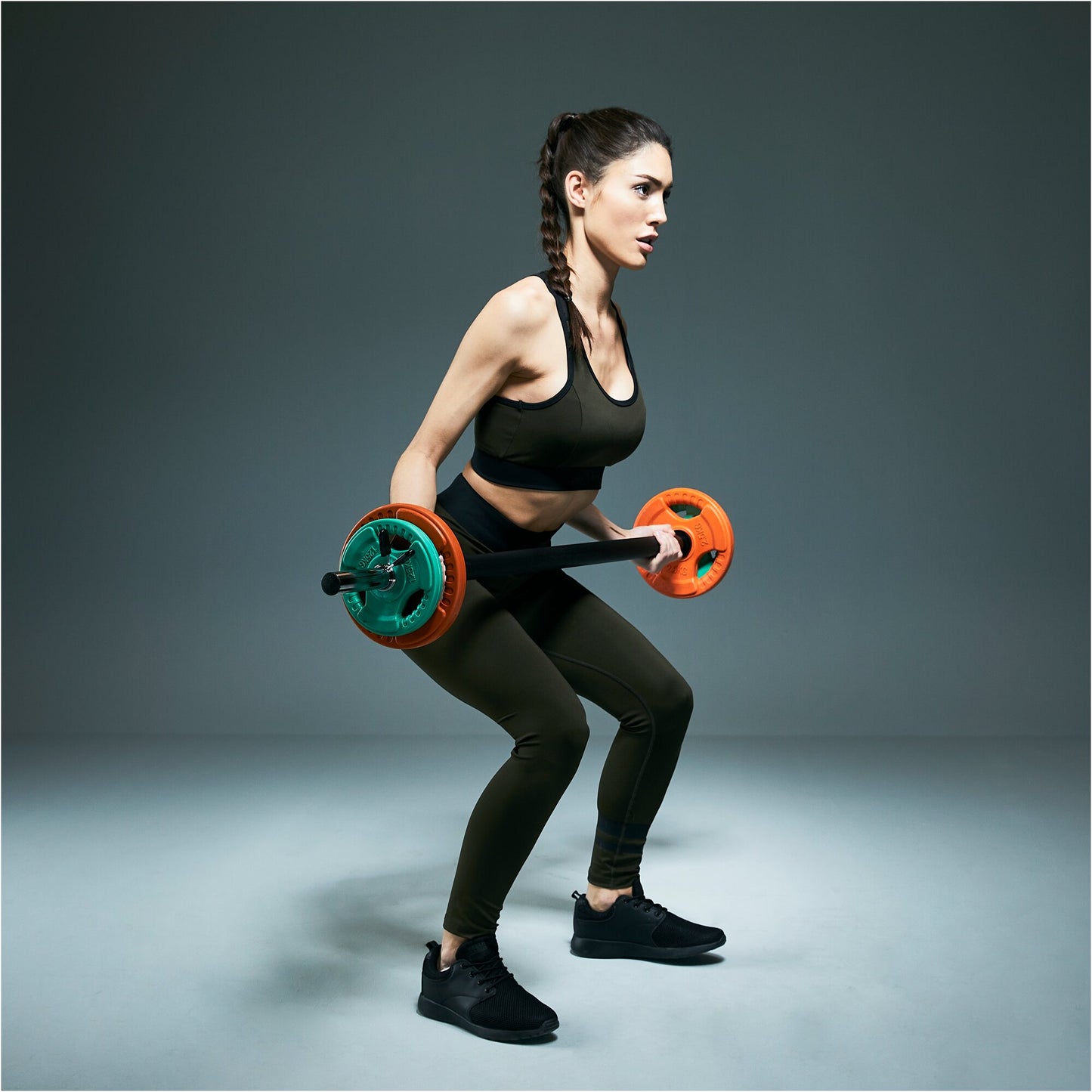 Disque en caoutchouc avec poignées 30/31 mm