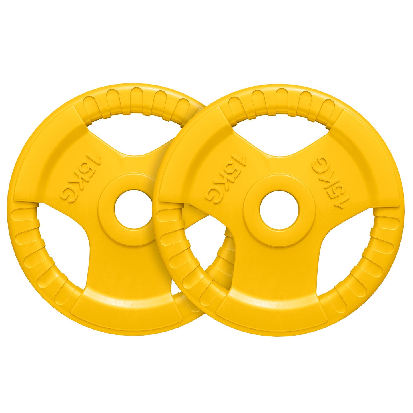 Disque olympique en caoutchouc avec poignées 50/51mm