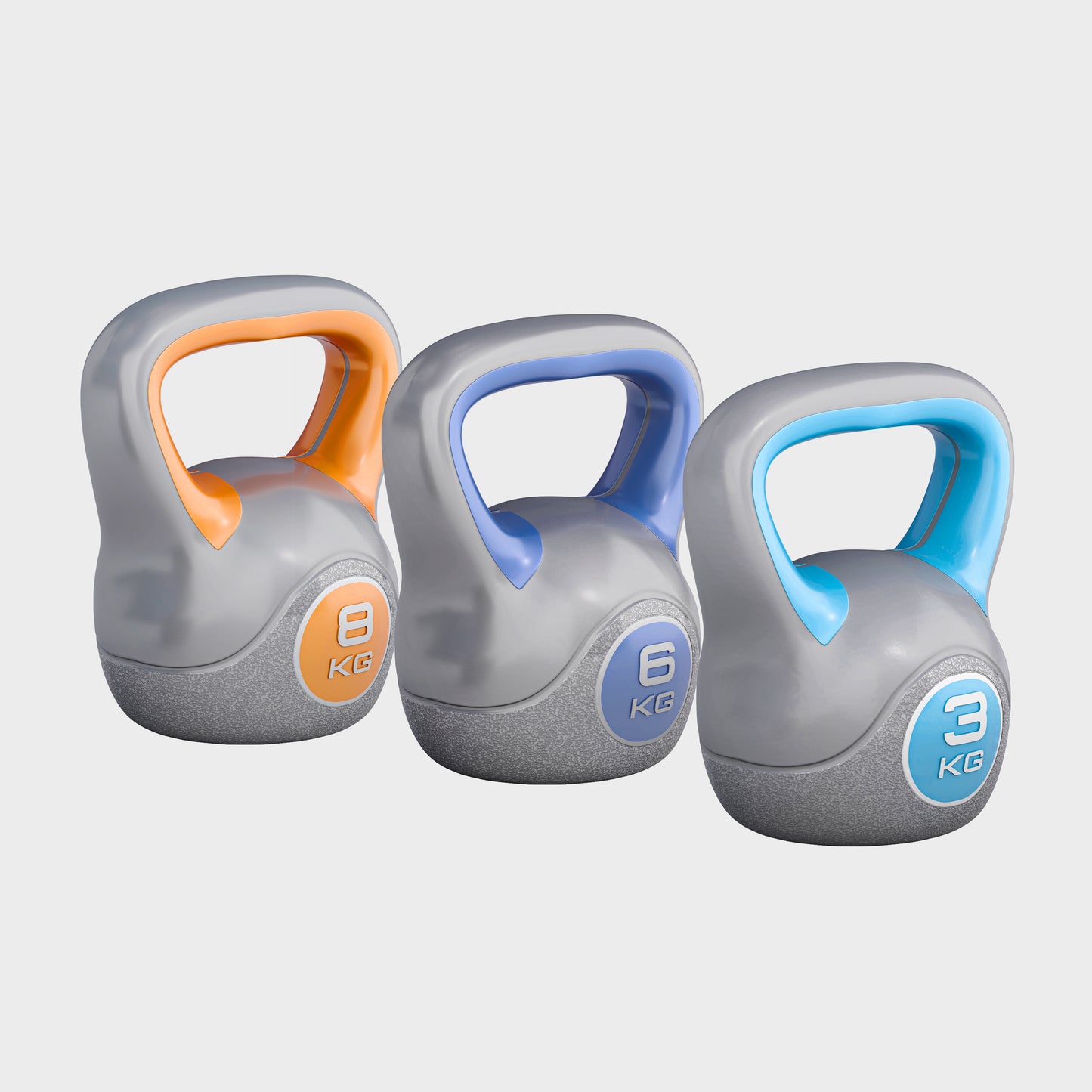 Kettlebell en plastique