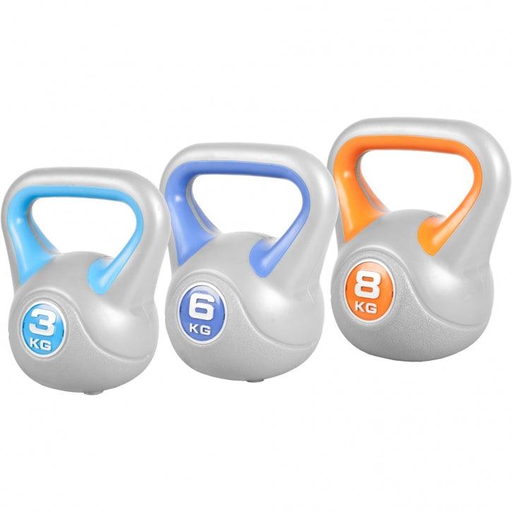 Kettlebell Stylish en plastique - Gorilla Sports France