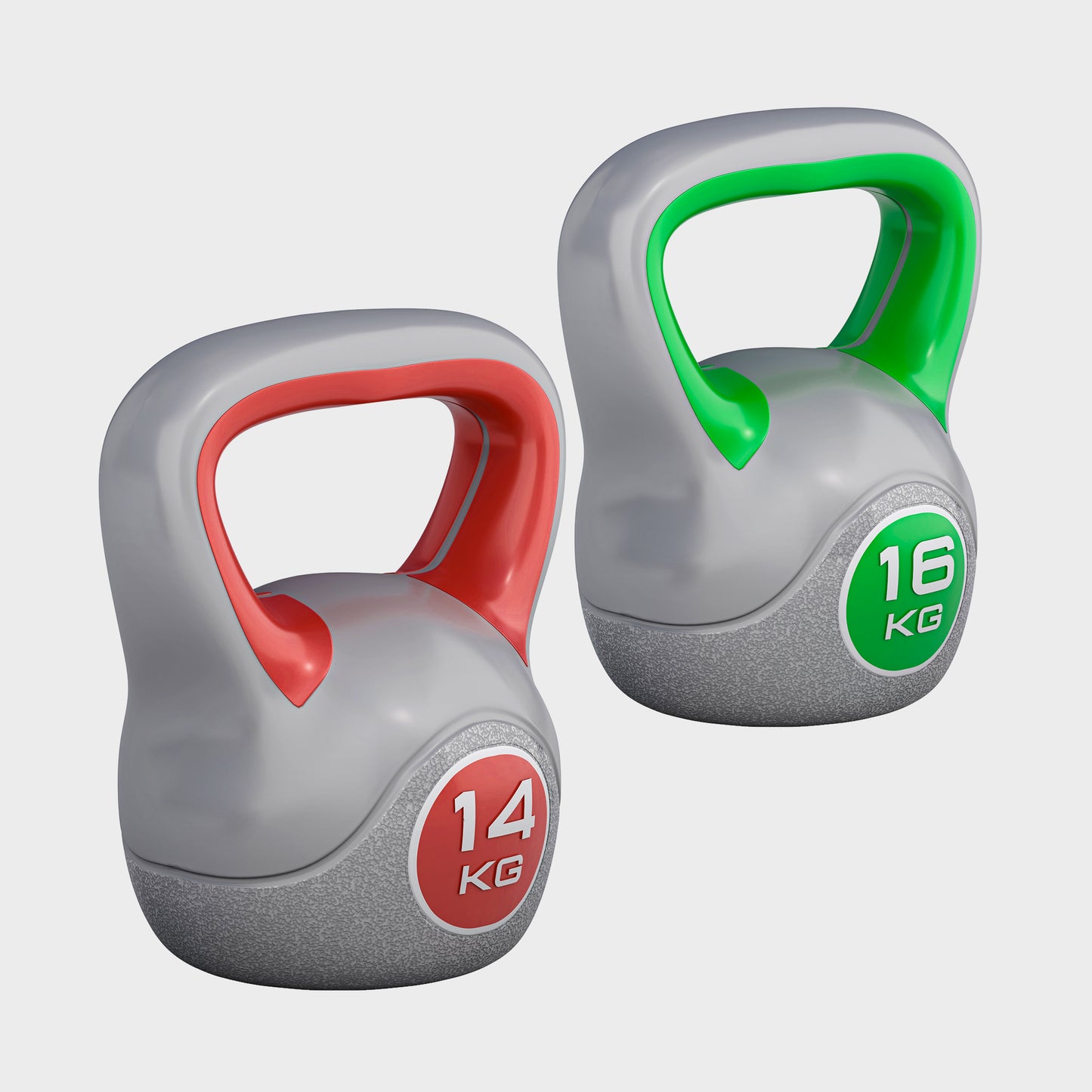 Kettlebell en plastique