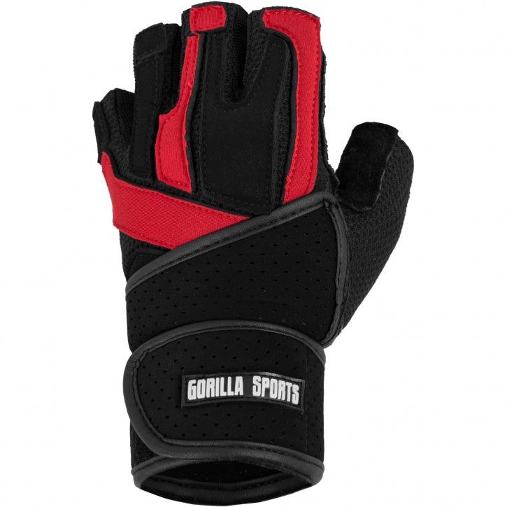 Gants d'entraînement avec bande de soutien articulaire - Gorilla Sports France