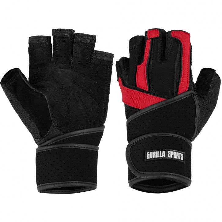 Gants d'entraînement avec bande de soutien articulaire - Gorilla Sports France