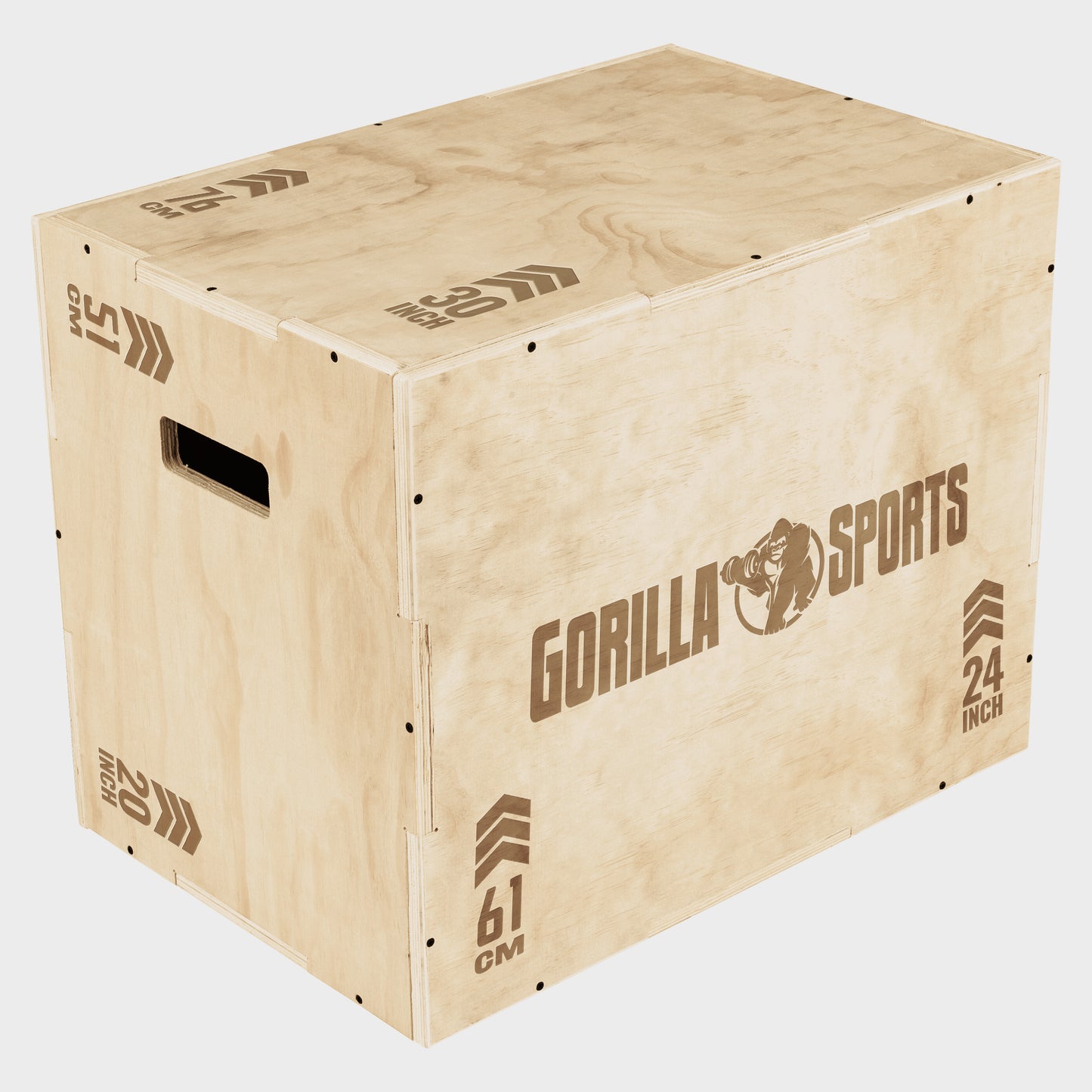 Plyo Box 3 en 1 en bois