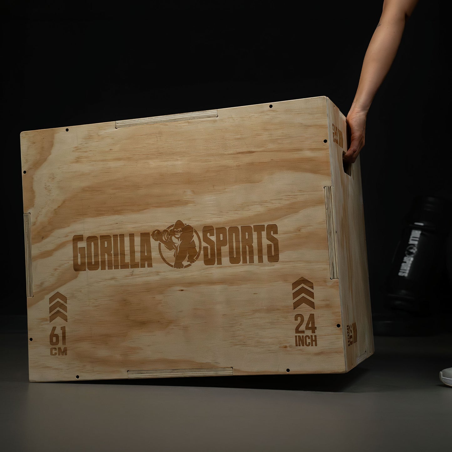 Plyo Box 3 en 1 en bois