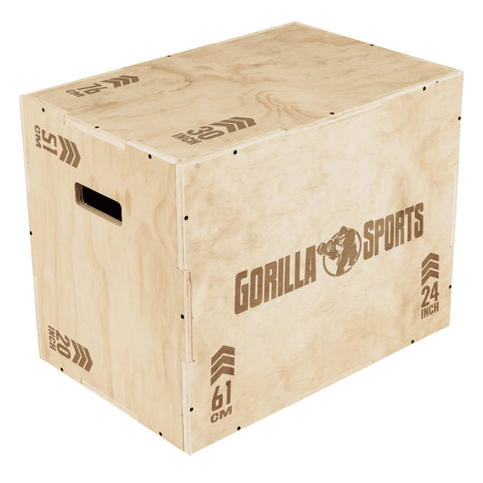 Plyo Box 3 en 1 en bois