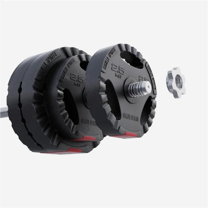 Disques d'haltères en plastique avec grip - Gorilla Sports France