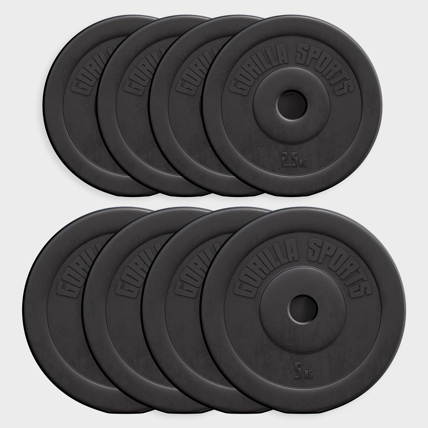 Disques musculation en plastique 30/31 mm