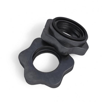 Stop-disques en étoile pour barres d'haltères 30/31 mm - Ensemble de 2 - Gorilla Sports France