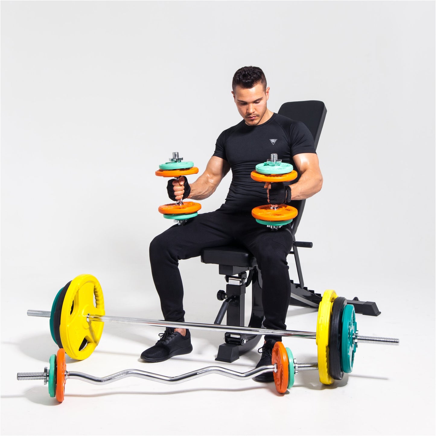 Disque en caoutchouc avec poignées 30/31 mm