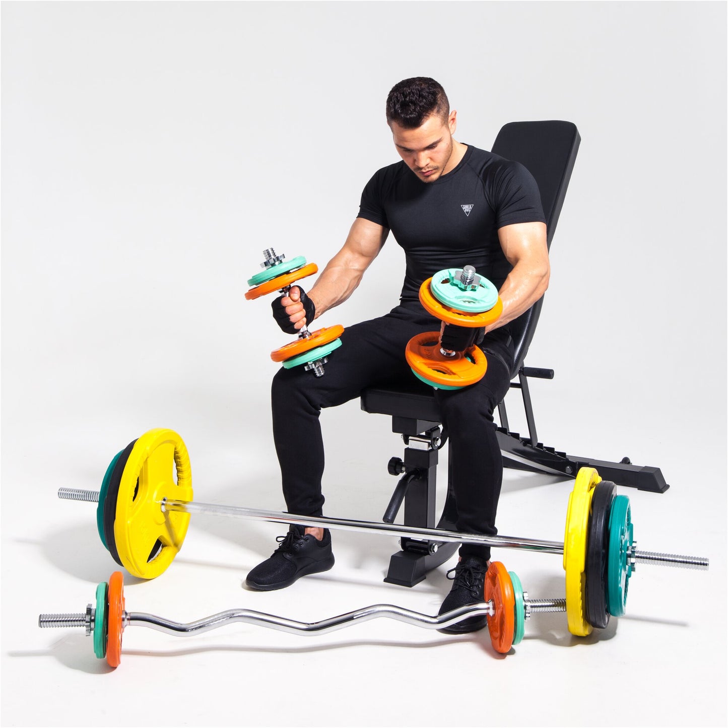 Disque en caoutchouc avec poignées 30/31 mm