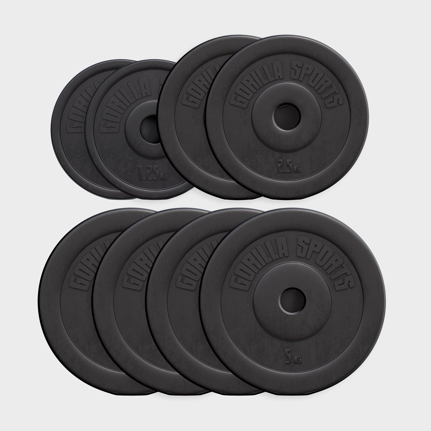 Disques musculation en plastique 30/31 mm