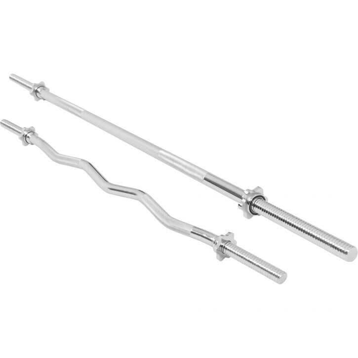 Set de barres d'haltères longues - Gorilla Sports France