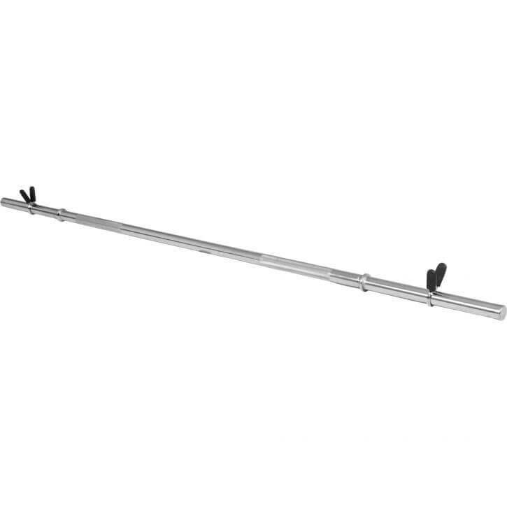Set d'haltères avec barre longue, barre curl SZ, deux barres courtes et stop-disques - Gorilla Sports France