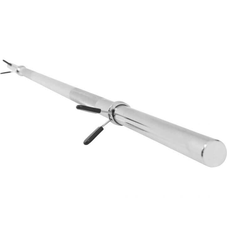 Set d'haltères avec barre longue, barre curl SZ, deux barres courtes et stop-disques - Gorilla Sports France