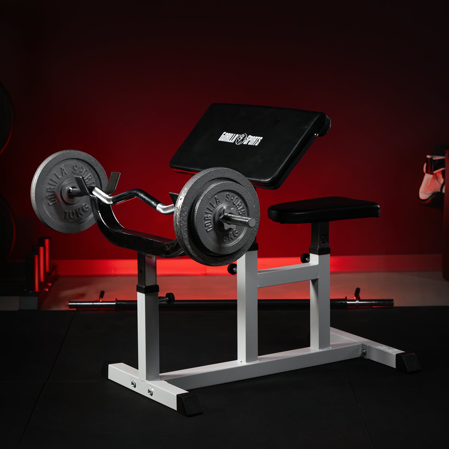 Banc de musculation avec barre de 120 cm