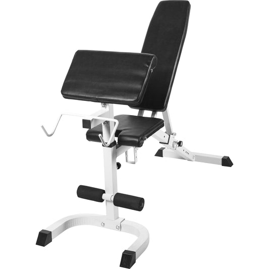 Banc incliné réglable avec banc à curl - Gorilla Sports France