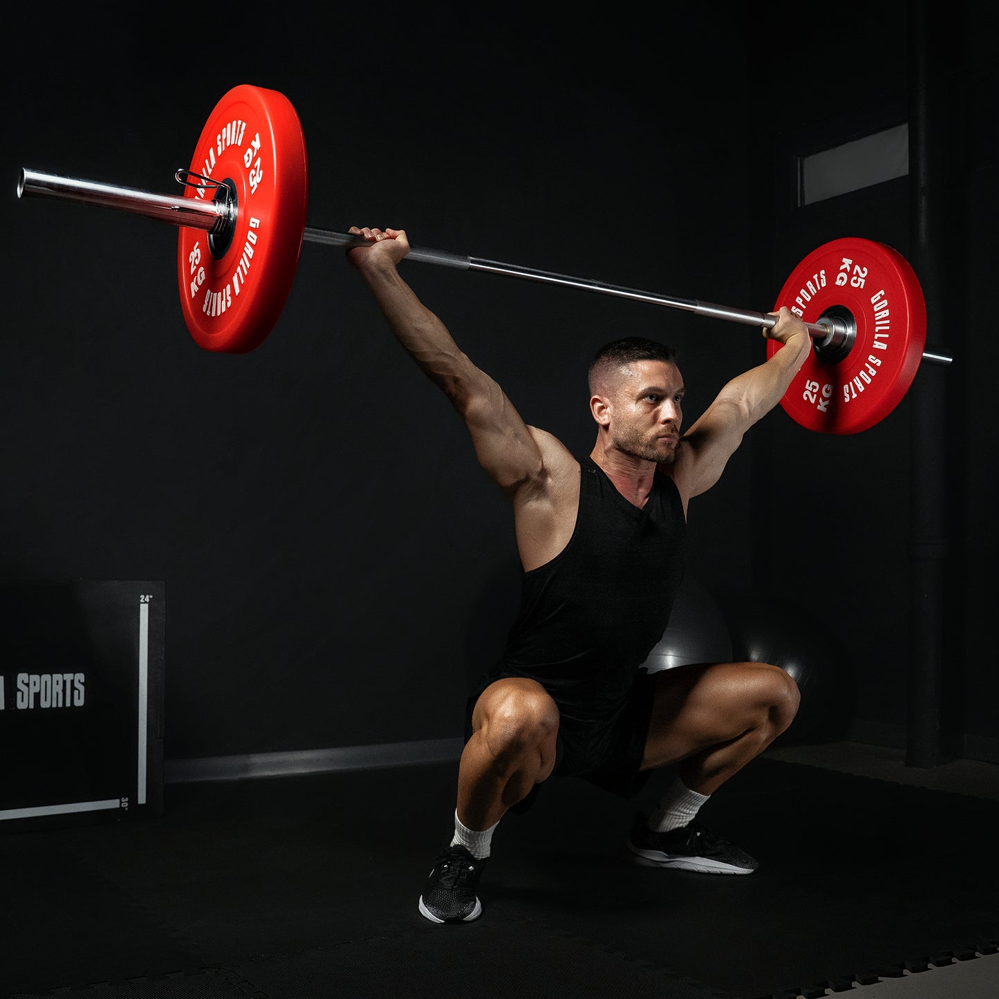 Barre d'haltères olympique 220 cm