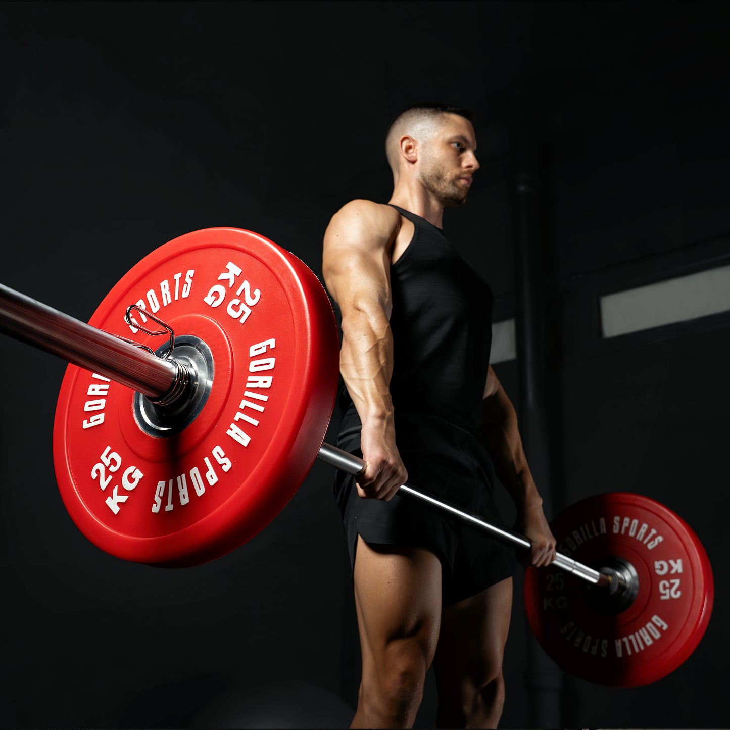 Barre d'haltères olympique 220 cm