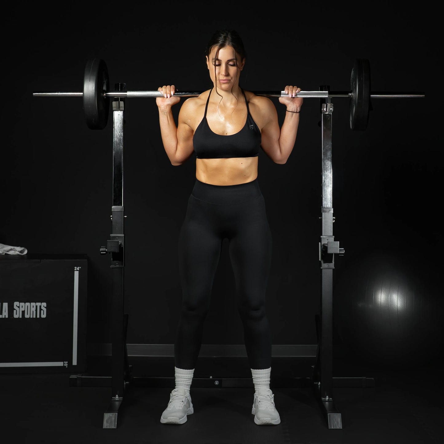 Squat rack réglable