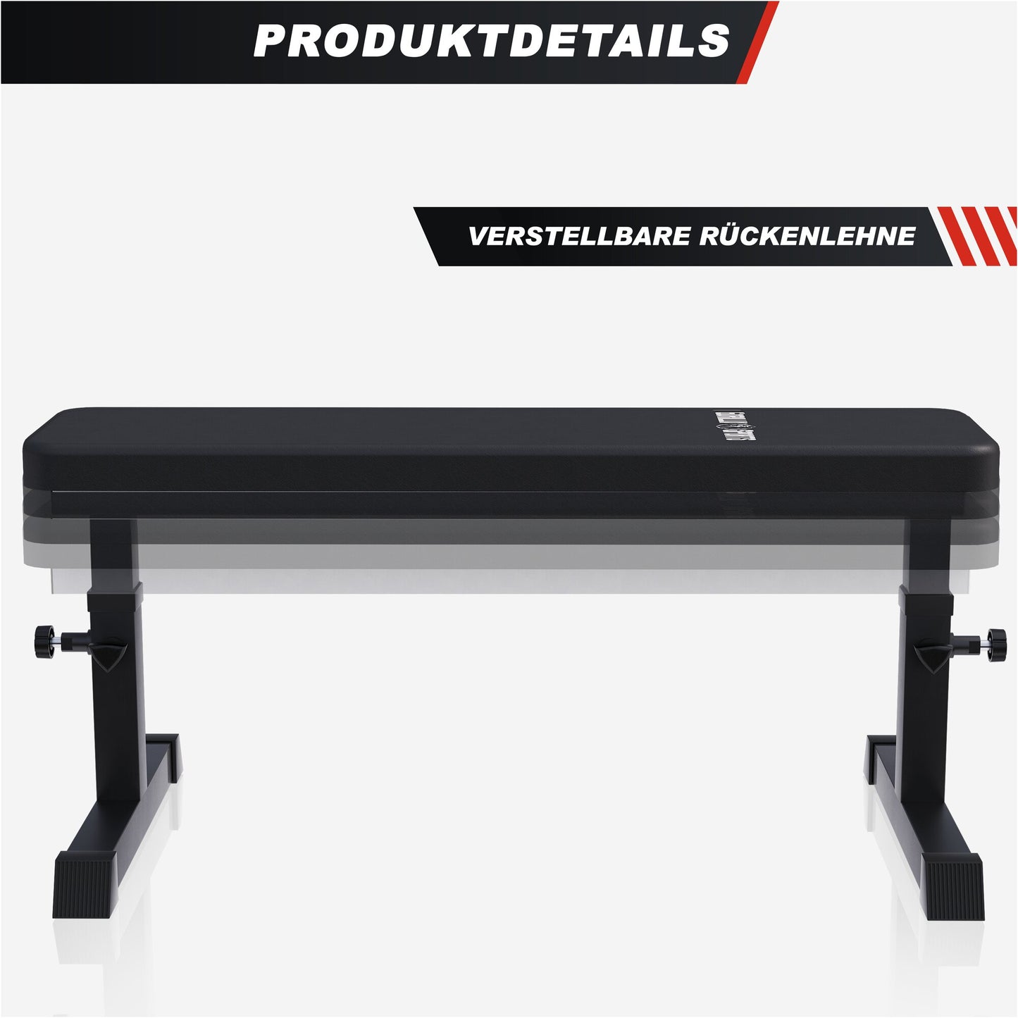 Banc plat ajustable