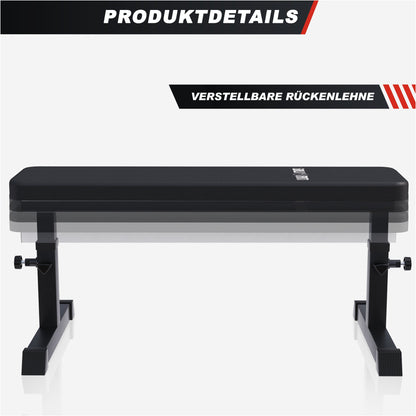 Banc plat ajustable