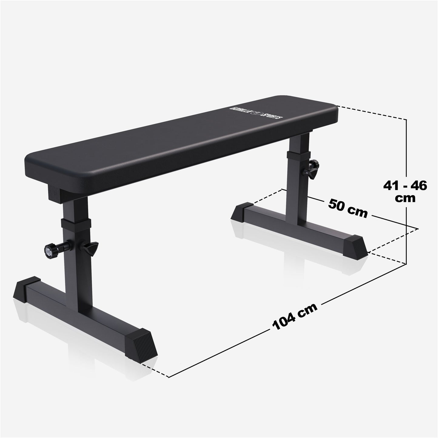Banc plat ajustable