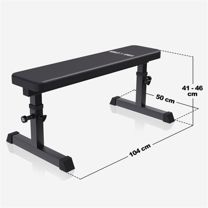 Banc plat ajustable