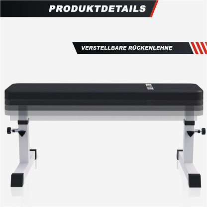 Banc plat ajustable