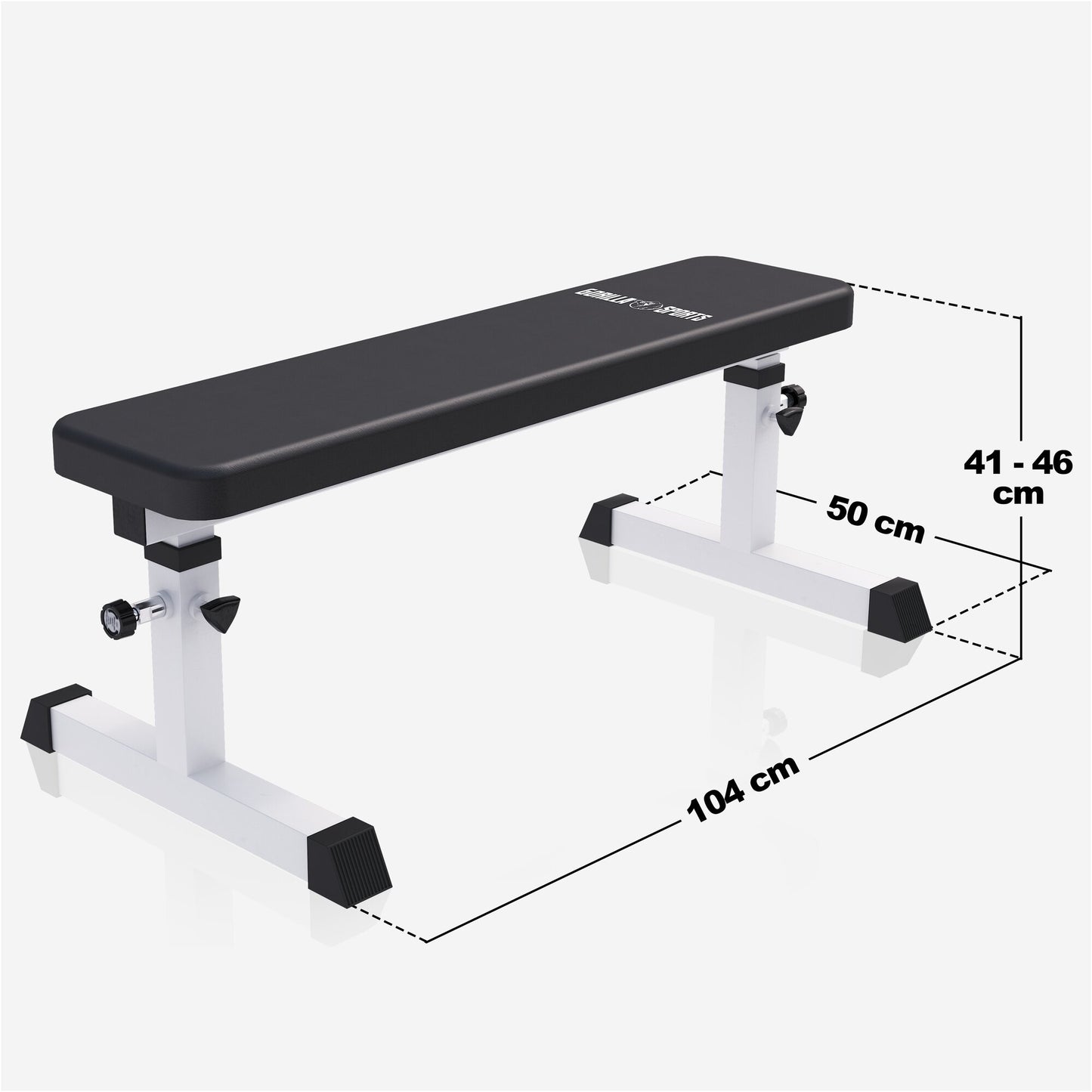 Banc plat ajustable