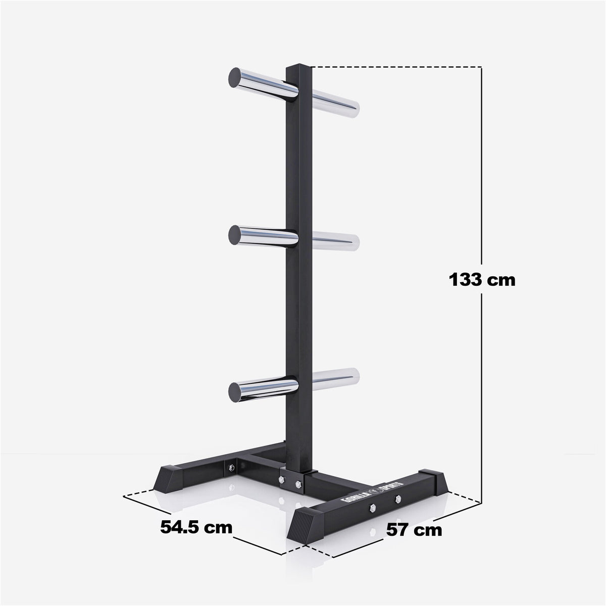 Rack de rangement pour disques olympiques 50/51 mm