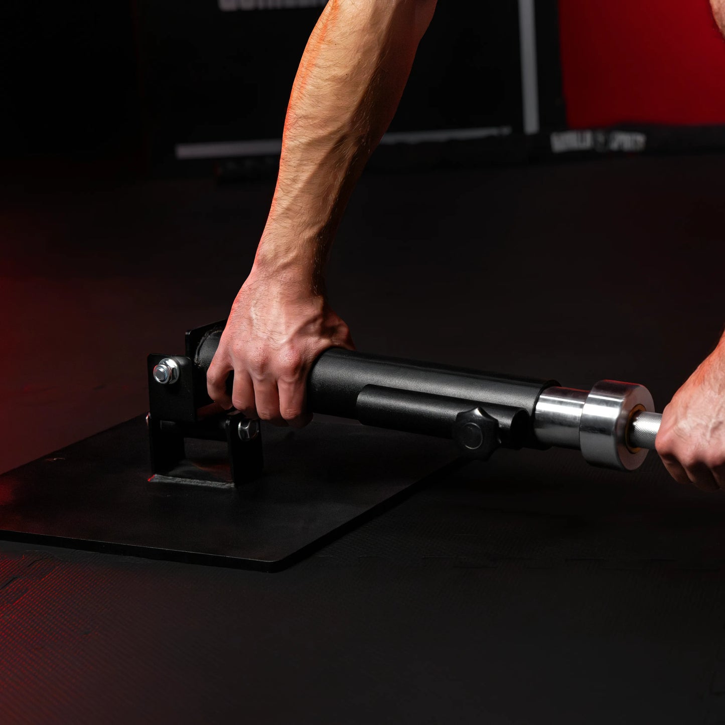 Rameur T-Bar pour barre olympique