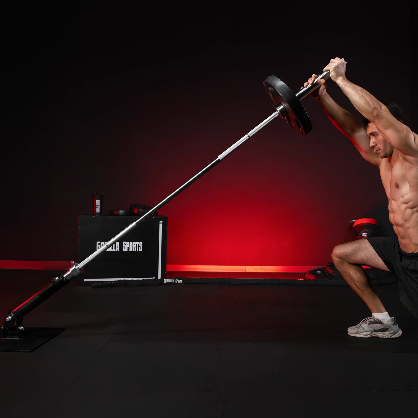 Rameur T-Bar pour barre olympique