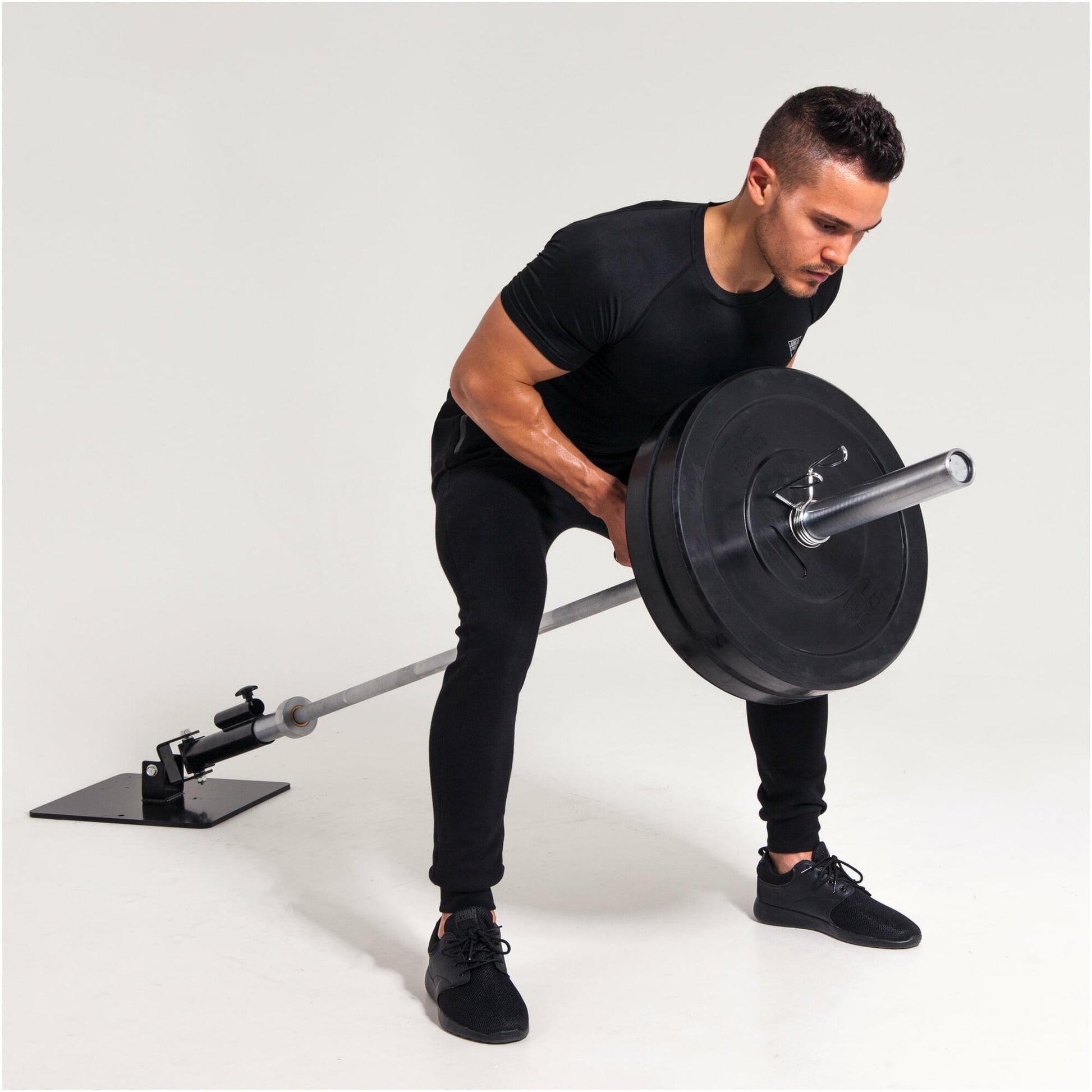 Rameur T-Bar pour barre longue - Gorilla Sports France