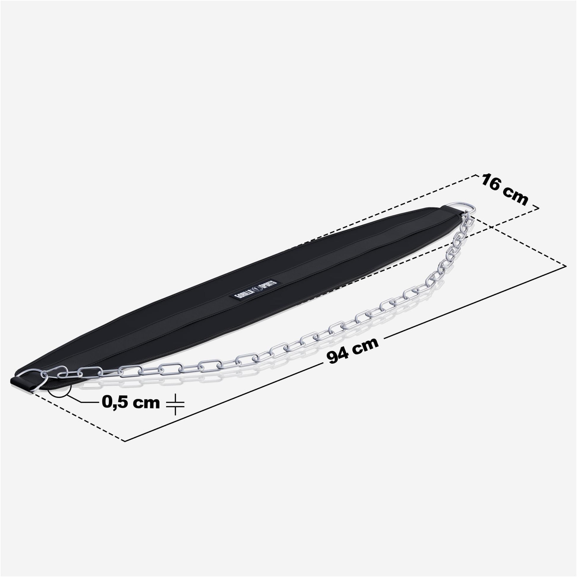 Ceinture à dips en nylon - Gorilla Sports France