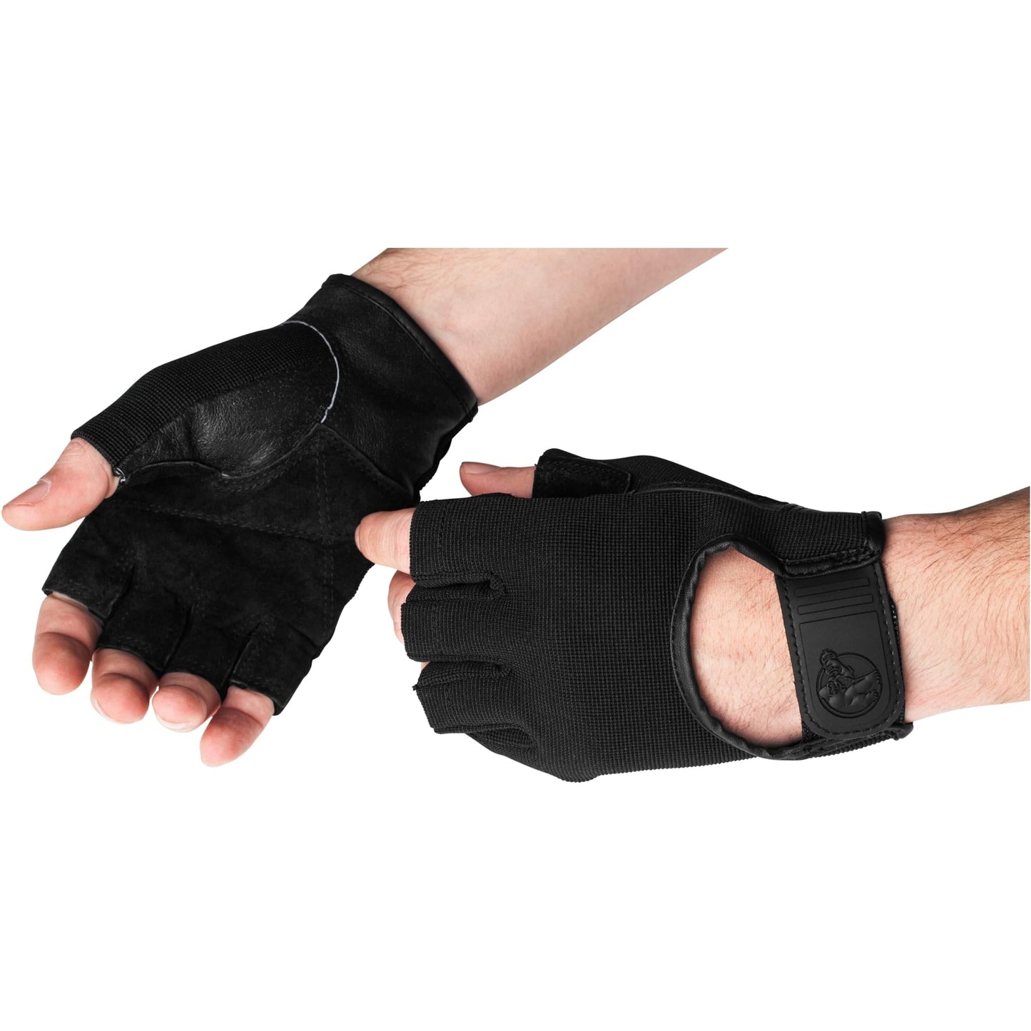 Gants pour musculation en cuir