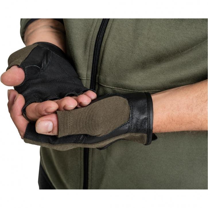 Gants pour musculation en cuir - Gorilla Sports France