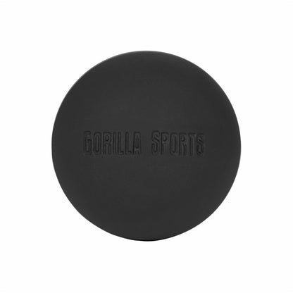 Balle de massage noire - 6 cm - Gorilla Sports France