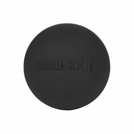 Balle de massage noire - 6 cm - Gorilla Sports France
