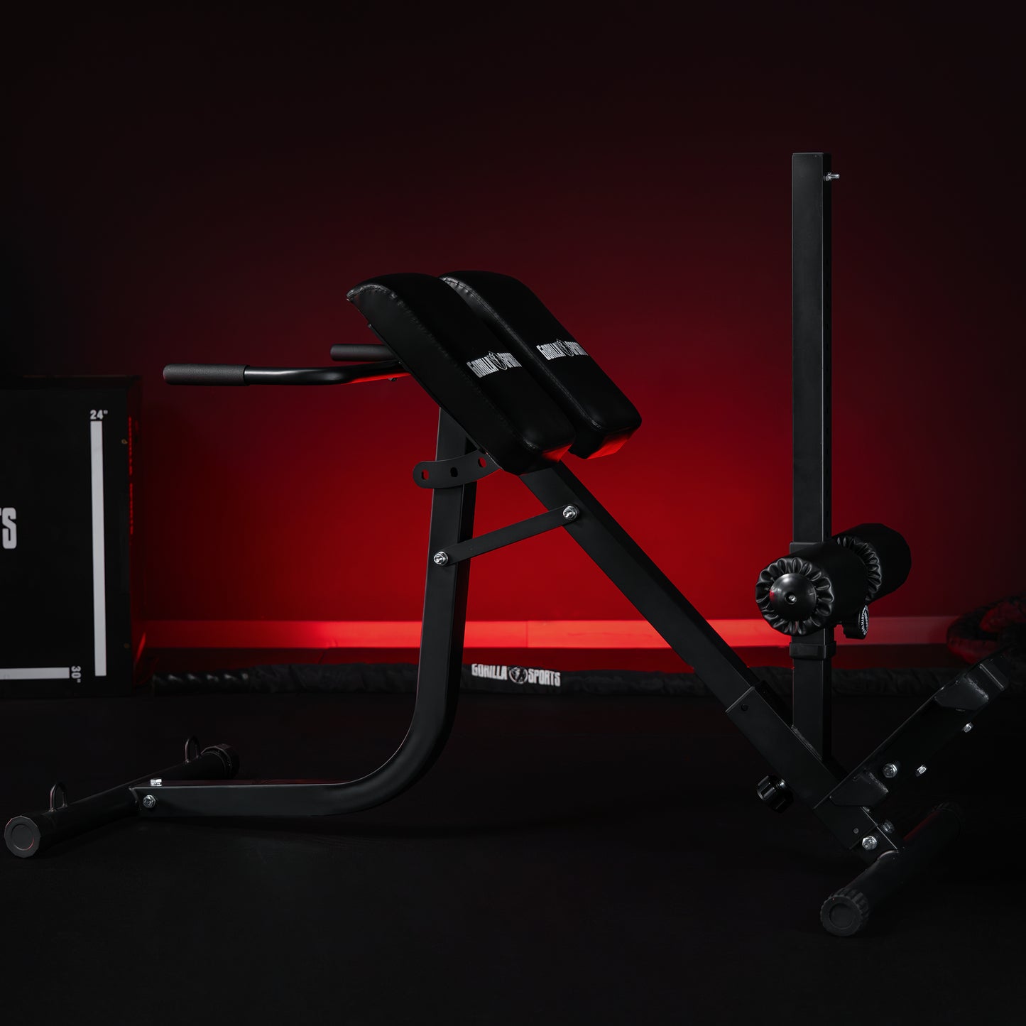 Banc d'hyperextension à inclinaison réglable