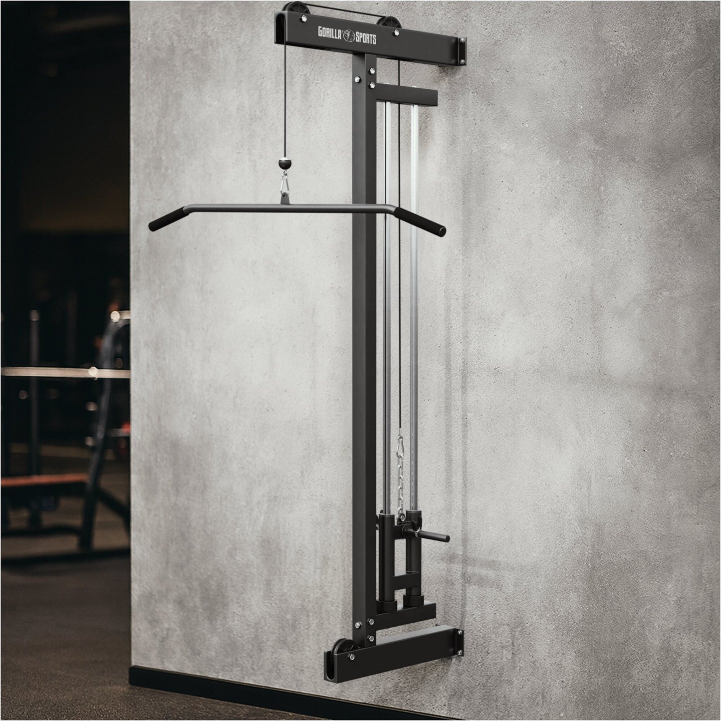 Station de traction pour montage mural