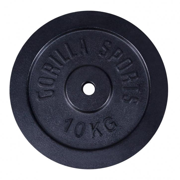 Disques d'haltères en fonte - Gorilla Sports France