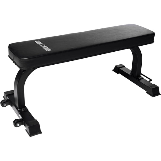 Banc plat à roulettes