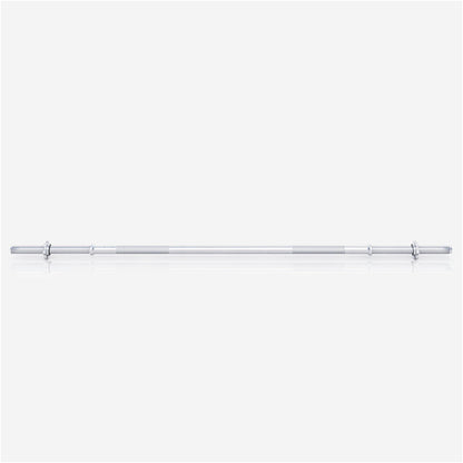 Barre longue de musculation de 200 cm avec stop disques en étoile - Gorilla Sports France