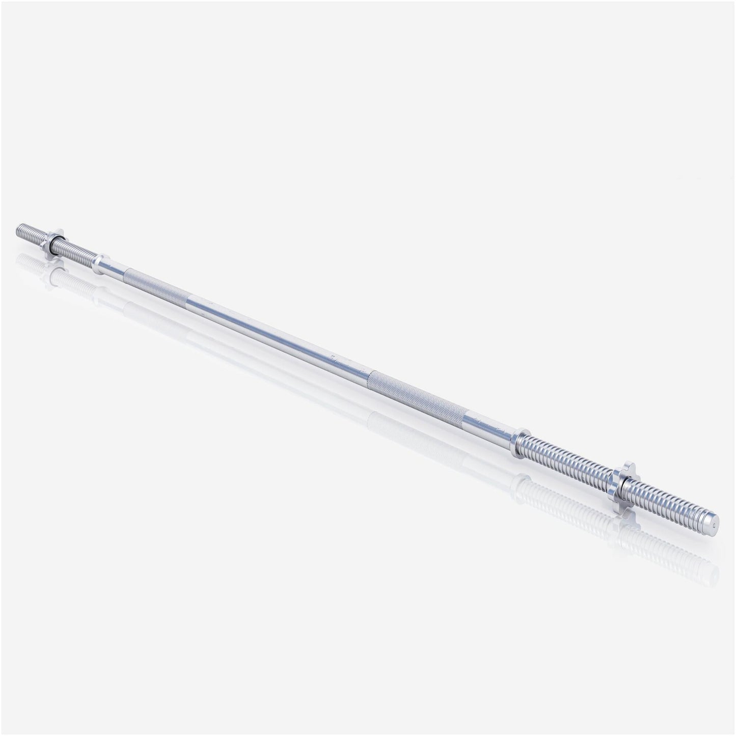 Barre longue de musculation de 200 cm avec stop disques en étoile - Gorilla Sports France