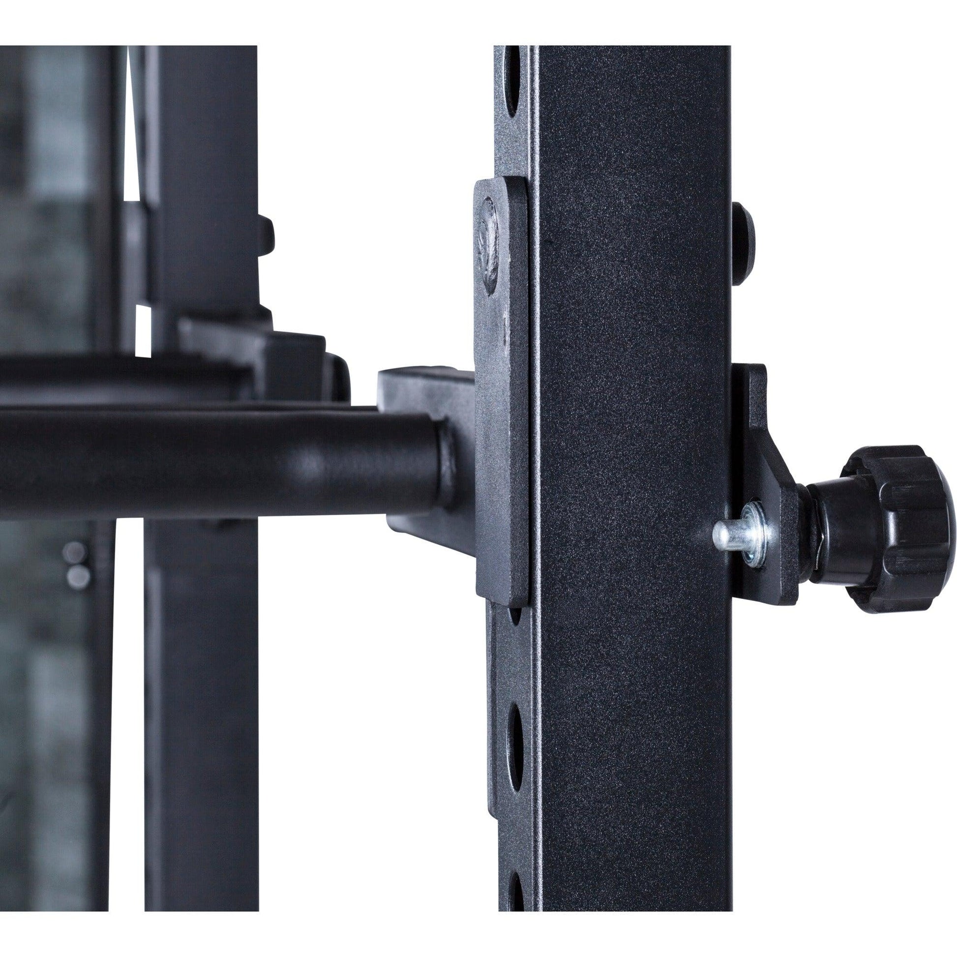 Rack à squat avec support pour poids disques - Gorilla Sports France