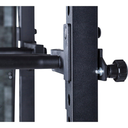 Rack à squat avec support pour poids disques - Gorilla Sports France