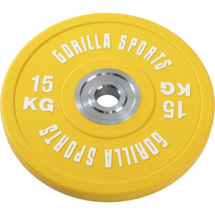 Disque bumper professionnel en caoutchouc - Gorilla Sports France